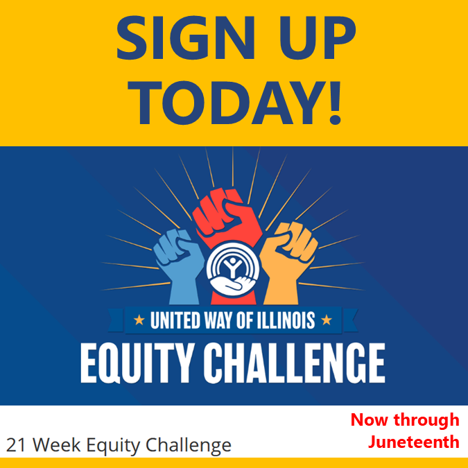 Sign up today for the Illinois United Way Equity Challenge